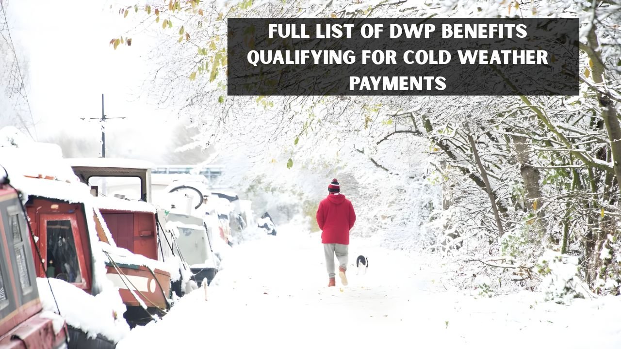 Full list of DWP benefits qualifying for Cold Weather Payments