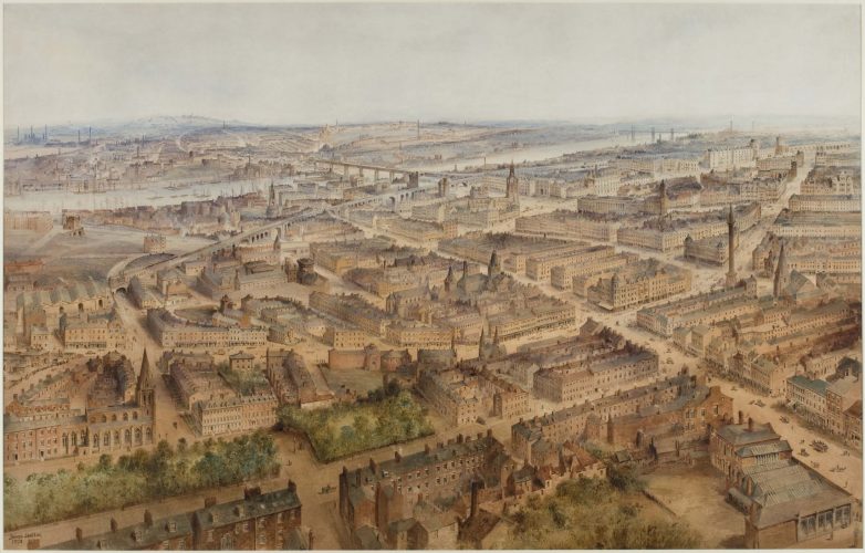 Joseph Skelton. 'Newcastle Upon Tyne' (1893). Image credit: Tyne & Wear Archives & Museums.