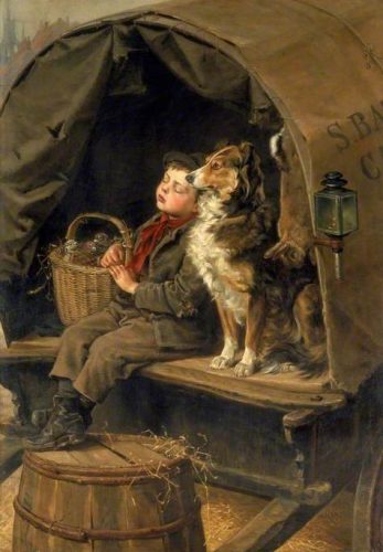 Ralph Hedley. 'Last in Market' (1885). Image credit: Laing Art Gallery.